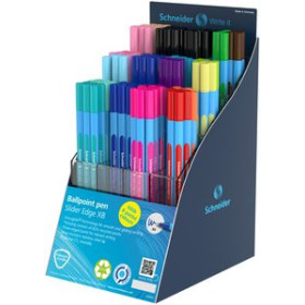 Bolígrafos BOLIGRAFO SCHNEIDER SLIDER EDGE SURTIDO EXPOSITOR de 120 20901021  132089904