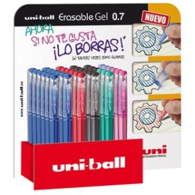 Bolígrafos y rollers borrables BOLIG. UNI-BALL BORRABLE UF-222 0