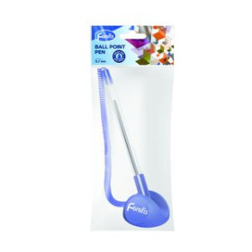 Bolígrafos con peana BOLIGRAFO FOROFIS CON PEANA ADHESIVA AZUL 20901596  132070602