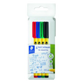 Rotuladores de fibra ROTULADOR FIBRA STAEDTLER  307 NORIS WRITING PEN SURTIDO ESTUCHE de 4 20901316  131097103