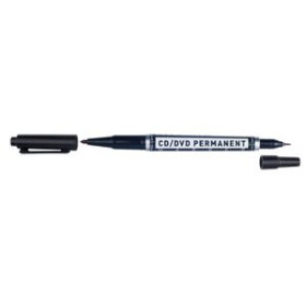 Rotuladores permanentes ROTULADOR PERMANENTE MOLIN para CD DOBLE PUNTA NEGRO 20901317  131097104