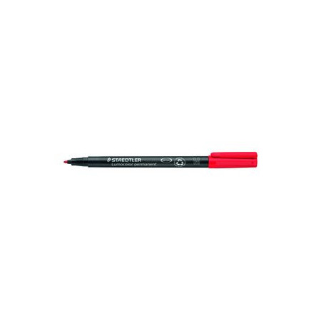 Rotuladores permanentes ROTULADOR PERMANENTE STAEDTLER 317 LUMOCOLOR (M)  ROJO 20901307  131094004