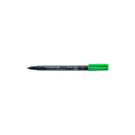 Rotuladores permanentes ROTULADOR PERMANENTE STAEDTLER 317 LUMOCOLOR (M)  VERDE 20901309  131094006