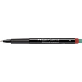 Rotuladores permanentes ROTULADOR PERMANENTE FABER-CASTELL MULTIMARK F  ROJO 20901877  132100301