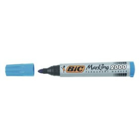 Marcadores permanentes MARCADOR PERMANENTE BIC MARKING 2000 CONICO AZUL 20901492  132099801