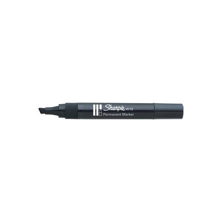 Marcadores permanentes MARCADOR PERMANENTE SHARPIE  W10 BISELADO NEGRO 20901408  132098202