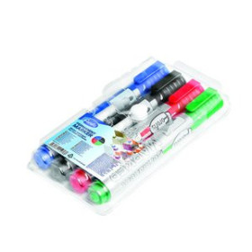 Marcadores permanentes MARCADOR PERMANENTE FOROFIS 270 CONICO  ESTUCHE de 4 SURTIDOS 20901417  132091905