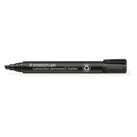 Marcadores permanentes MARCADOR PERMANENTE STAEDTLER 350 LUMOCOLOR BISELADO NEGRO 20901459  132087902