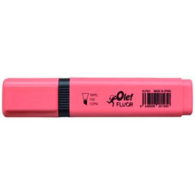 Marcadores flúor (tinta y gel) MARCADOR FLUOR OLEF ROSA 20901961  100735856
