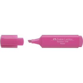 Marcadores flúor (tinta y gel) MARCADOR FLUOR FABER-CASTELL TEXTLINER 1546 PASTEL ROSA 20901965  100735860