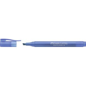 Marcadores flúor (tinta y gel) MARCADOR FLUOR FABER-CASTELL TEXTLINER 38 AZUL 20902136  88432699