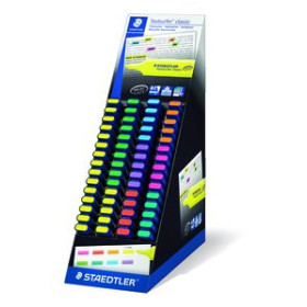 Marcadores flúor (tinta y gel) MARCADOR FLUOR STAEDTLER 364 TEXTSURFER CLASSIC EXPOSITOR de 60 20902461  57251G48B