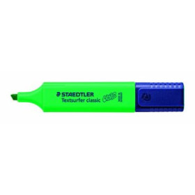 Marcadores flúor (tinta y gel) MARCADOR FLUOR STAEDTLER 364 TEXTSURFER CLASSIC VERDE INTENSO 20902160  20351