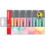 Marcadores flúor (tinta y gel) MARCADOR FLUOR STABILO BOSS 70  PASTEL ESTUCHE de 6 20902044  20072