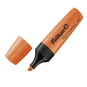 Marcadores flúor (tinta y gel) MARCADOR FLUOR PELIKAN TEXTMARKER 490  NARANJA (814119) 25901936  29920