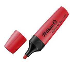 Marcadores flúor (tinta y gel) MARCADOR FLUOR PELIKAN TEXTMARKER 490  ROJO (814126) 25901789  12708