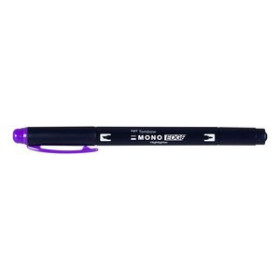 Marcadores flúor (tinta y gel) MARCADOR FLUOR TOMBOW MONO EDGE DOBLE PUNTA MORADO 25901802  69703