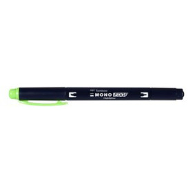 Marcadores flúor (tinta y gel) MARCADOR FLUOR TOMBOW MONO EDGE DOBLE PUNTA VERDE 21001194  09923