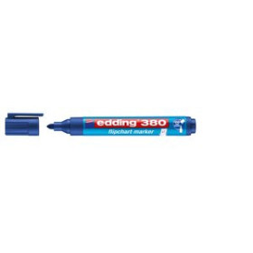 Marcadores de pizarra y flipchart MARCADOR FLIPCHART EDDING 380 CONICO AZUL 25902103  SGL009