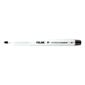 Marcadores de pizarra y flipchart MARCADOR PIZARRA MILAN CONICO 3.7 MM NEGRO 25201065  DO6060RS