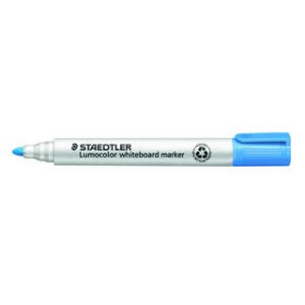 Marcadores de pizarra y flipchart MARCADOR PIZARRA STAEDTLER 351 LUMOCOLOR CONICO  AZUL CLARO 10401491  25140050