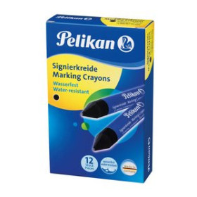 Marcadores de cera CERA MARCADORA PELIKAN BLANDA 772 NEGRO (CAJA de 12) (701060) 62503563  51952
