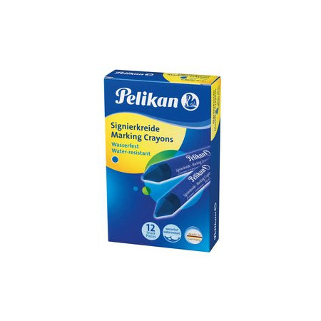 Marcadores de cera CERA MARCADORA PELIKAN DURA 762 AZUL (CAJA de 12) (701011) 62503565  51954