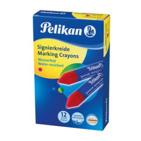 Marcadores de cera CERA MARCADORA PELIKAN DURA 762 ROJO (CAJA de 12) (701029) 42201796  SUBLB-4APLB60