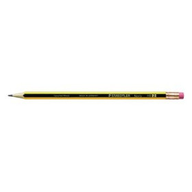 Lápices de grafito LAPIZ de GRAFITO STAEDTLER 122 NORIS con GOMA Nº2 - HB 25902065  907076