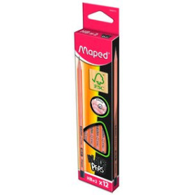Lápices de grafito LAPIZ de GRAFITO MAPED BLACK"PEPS - HB 30001269  DL000602