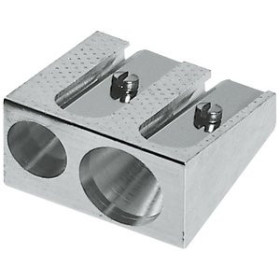 Afilalápices AFILALAPIZ FABER-CASTELL METALICO CUÑA 2 USOS 50-34 30004104  193B