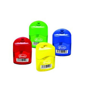 Afilalápices con depósito AFILALAPIZ FOROFIS DOBLE USO CON DEPOSITO COLORES SURTIDOS 10204771  95-09