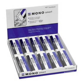 Gomas de borrar GOMA de BORRAR TOMBOW MONO SMART 9g CAJA DE 20 10204957  52211