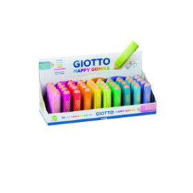 Gomas de borrar GOMA de BORRAR GIOTTO HAPPY GOMMA EXPOSITOR de 40 10206364  154212