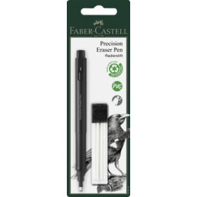 Gomas de borrar PORTAGOMAS DE BORRAR FABER-CASTELL DE PRECISION BLISTER 10204965  254601
