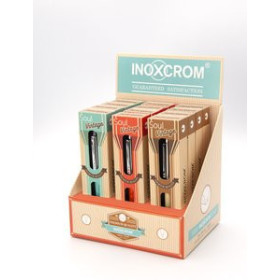 Bolígrafos retráctiles BOLIGRAFO INOXCROM SOUL VINTAGE EXPOSITOR de 12