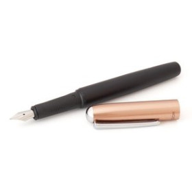 Plumas estilográficas PLUMA INOXCROM METALICA ICTINEO COOPER NEGRO 10204369  RTP230-04W