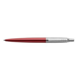 Bolígrafos retráctiles BOLIGRAFO PARKER JOTTER CORE ROJO ACERO INOXIDABLE CT 10205337  661-4S