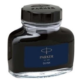 Tinta para estilográficas TINTA ESTILOGRAFICA PARKER FRASCO 2 ONZAS AZUL NEGRO S0037490 10205521  285189000