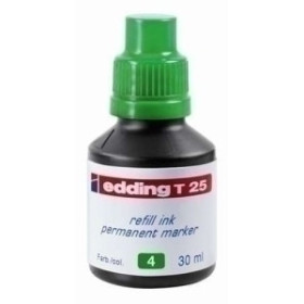 Tinta para marcadores permanentes TINTA ROTULADOR EDDING FRASCO 30 ml. T25 VERDE 10206571  302422322