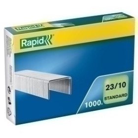 Grapas galvanizadas gran capacidad GRAPAS RAPID STANDARD 23/10 mm. GALVANIZADA caja de 1000 24405219  2002FD01
