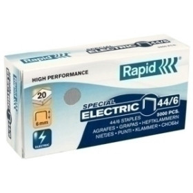 Grapas galvanizadas grap. eléctrica GRAPAS RAPID STRONG 44/6 mm. GALVANIZADAS caja de 5000 62404633  641025SNCGR