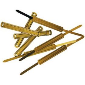 Fasteners FASTENER INGRAF METAL DORADO (Caja de 50) 24120004  7F