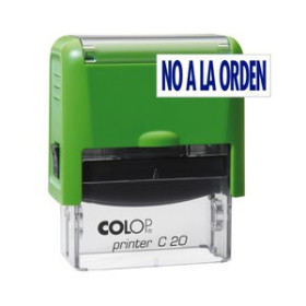 Sellos SELLO ent.AUT. COLOP PRINTER C20 (38x14 mm. ) "NO A LA ORDEN" TINTA AZUL 42101164  9929901