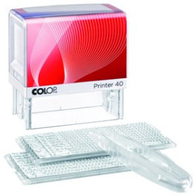 Imprentilla y lápiz impresor IMPRENTILLA COLOP PRINTER 40/2 SET 59x23mm (TS25+TS35) 12301269  05970