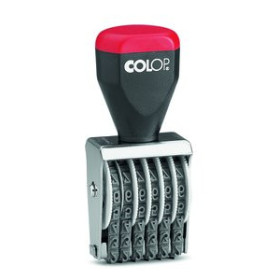 Numeradores NUMERADOR MANUAL COLOP 05006 (5mm/6 bandas) 12301288  0453145