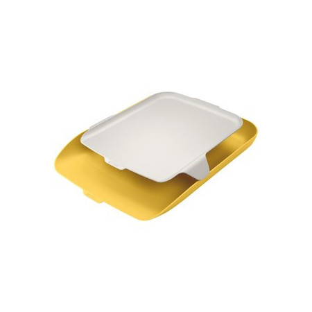 Bandejas sobremesa BANDEJA SOBREMESA LEITZ COSY con ORGANIZADOR AMARILLO 10901580  01101071