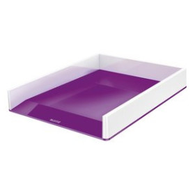 Bandejas sobremesa BANDEJA SOBREMESA LEITZ WOW DUAL VIOLETA/BLANCO 10903232  01105035