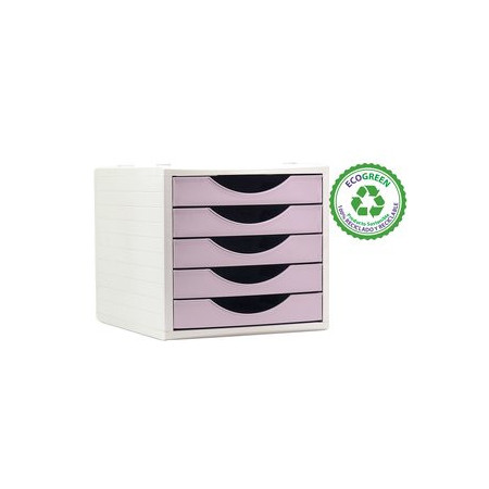 Módulos MODULO 5 CAJONES ARCHIVO 2000 ARCHIVOTEC ROSA PASTEL 10903295  47518