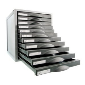 Módulos MODULO ARCHISYSTEM 11 CAJONES GRAFITO 10903317  2528512720